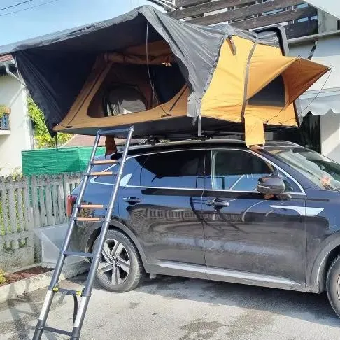 Tente de toit Aravis dépliante, coque ABS, vue 7 sur 10