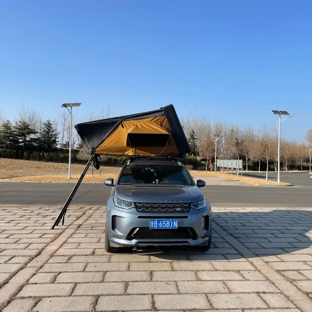 Tente de toit Argonne dépliante, coque aluminium