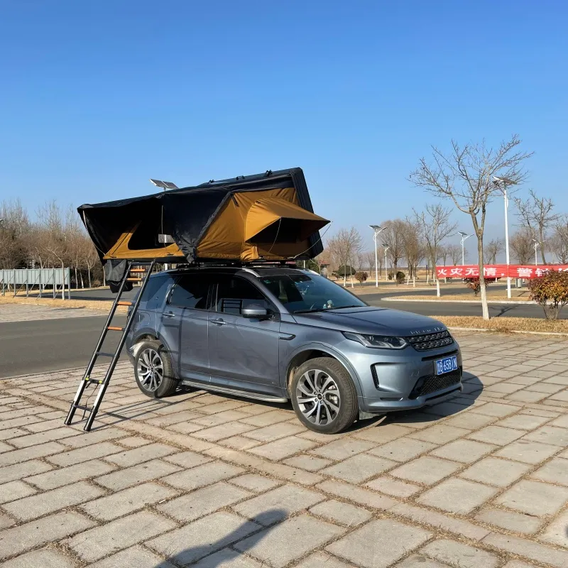 Tente de toit Argonne dépliante, coque aluminium, vue 5 sur 10