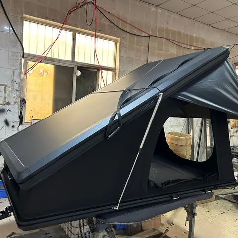 Tente de toit Balagne en portefeuille, coque aluminium