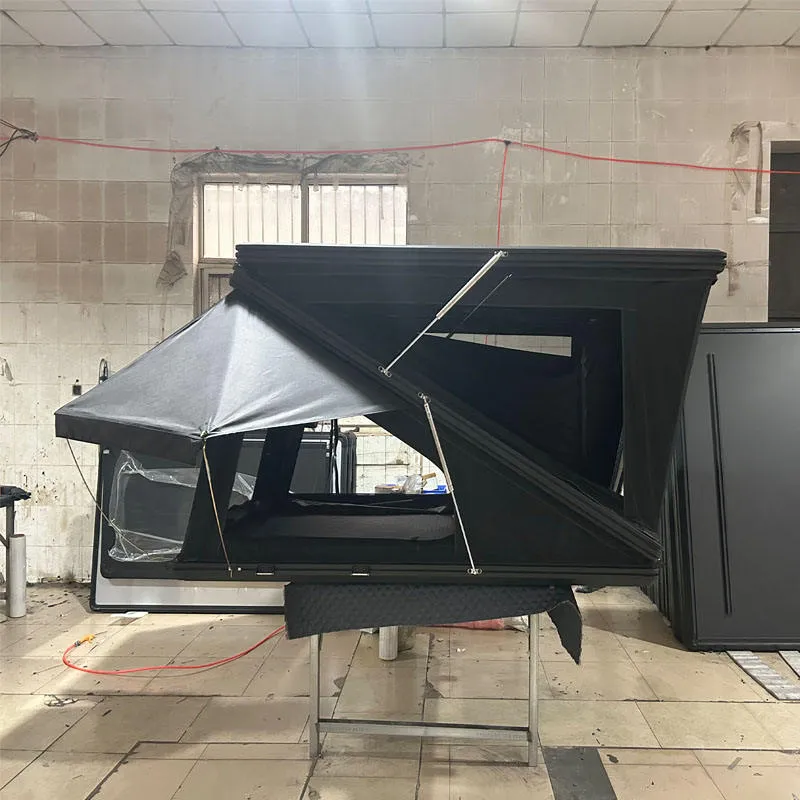 Tente de toit Bavella dépliante en Z, coque aluminium, vue 9 sur 10