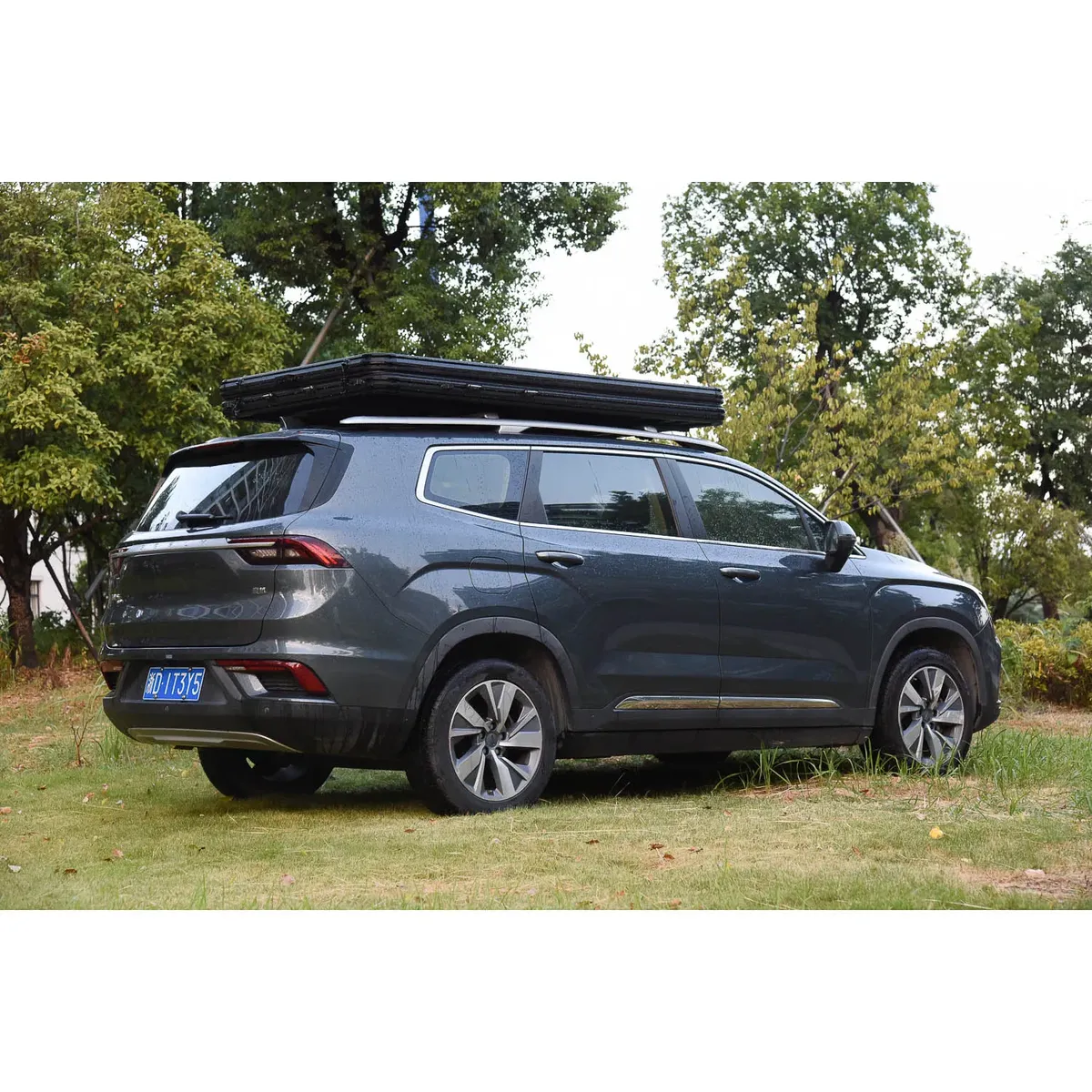 Tente de toit Cerdagne en portefeuille relevable, coque aluminium, vue 10 sur 10