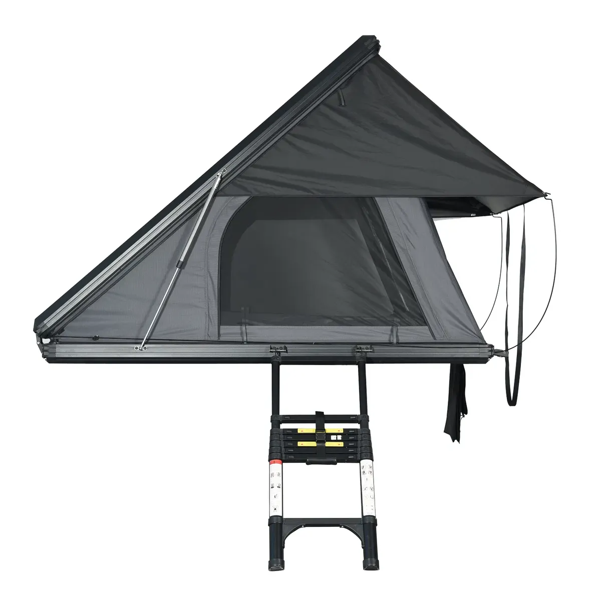 Tente de toit Crozon en portefeuille, coque aluminium