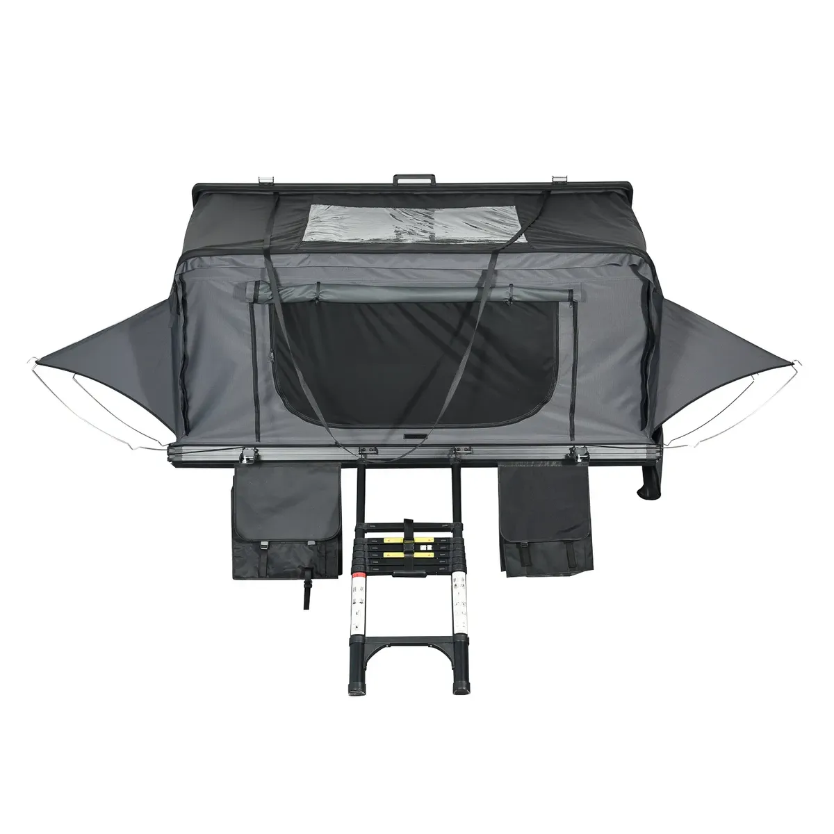Tente de toit Minervois en portefeuille relevable, coque aluminium, vue 9 sur 10
