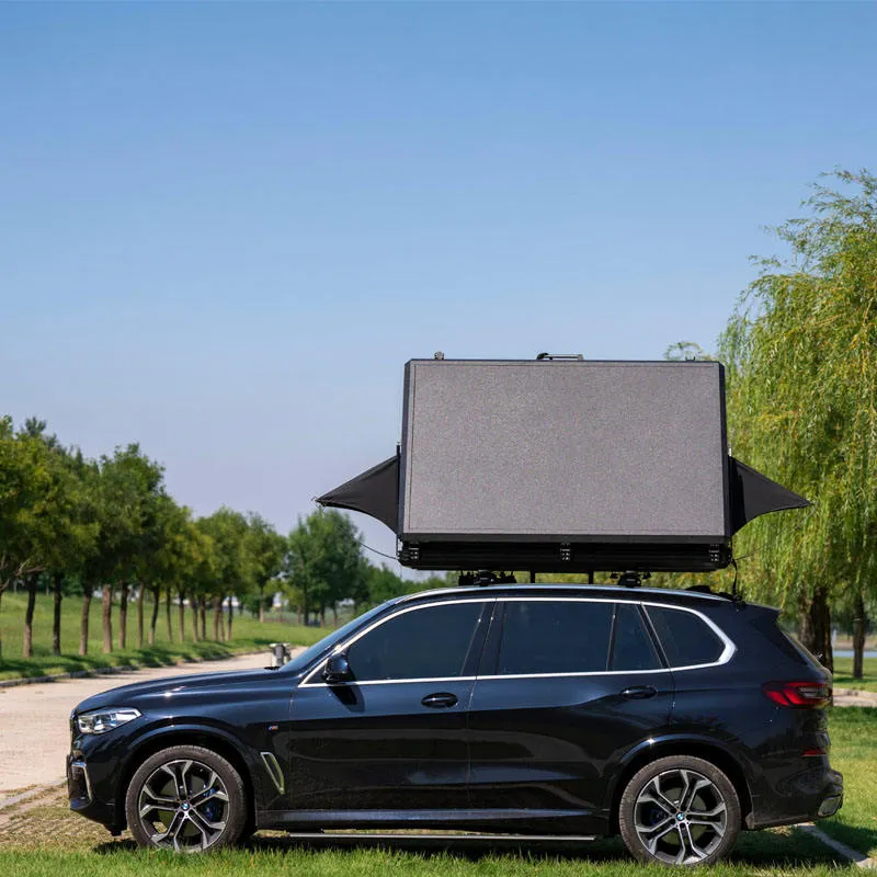 Tente de toit Navacelles dépliante, coque ABS, vue 4 sur 6
