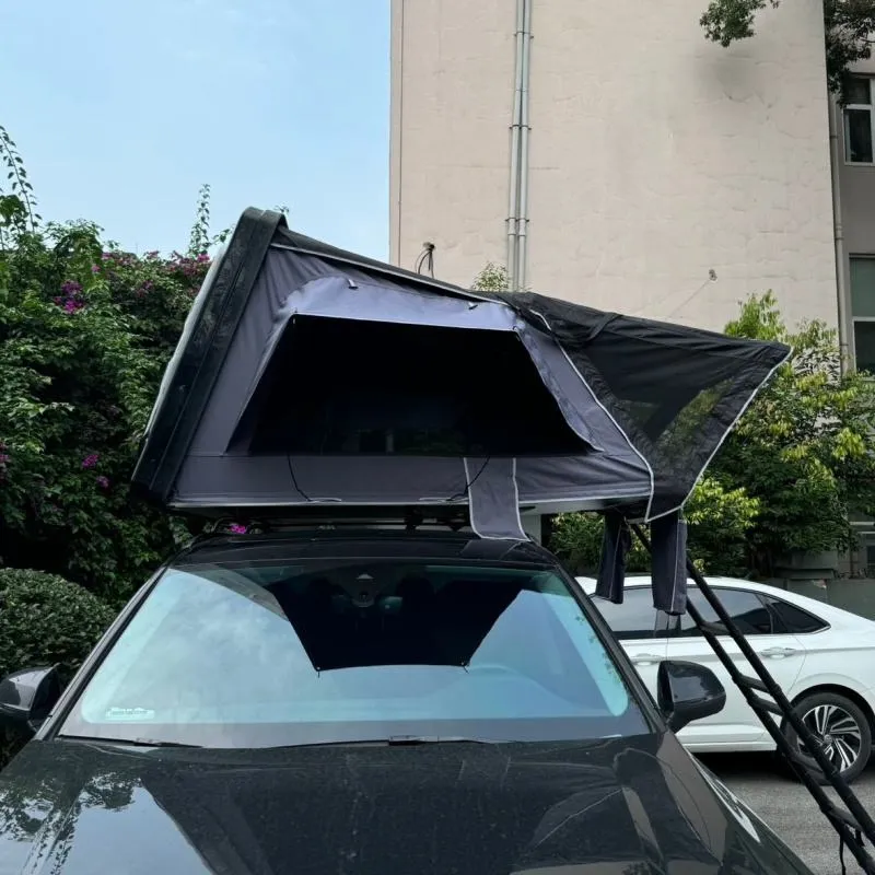 Tente de toit Sologne dépliante, coque ABS