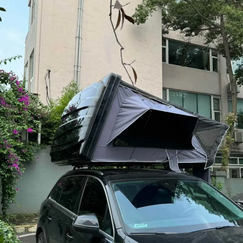 Tente de toit Sologne dépliante, coque ABS, vue 2 sur 10