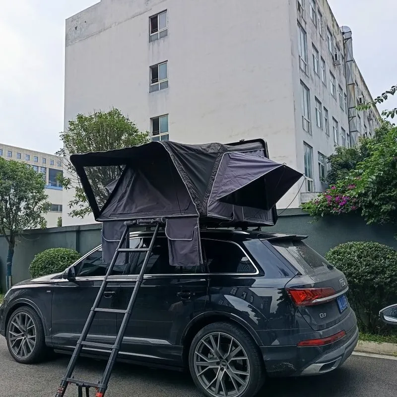 Tente de toit Sologne dépliante, coque ABS, vue 5 sur 10