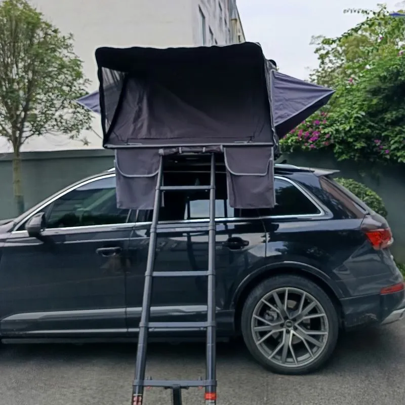 Tente de toit Sologne dépliante, coque ABS, vue 6 sur 10
