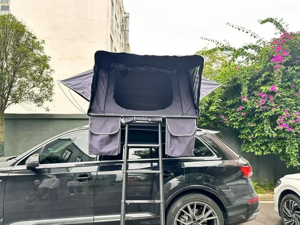 Tente de toit Sologne dépliante, coque ABS, vue 9 sur 10