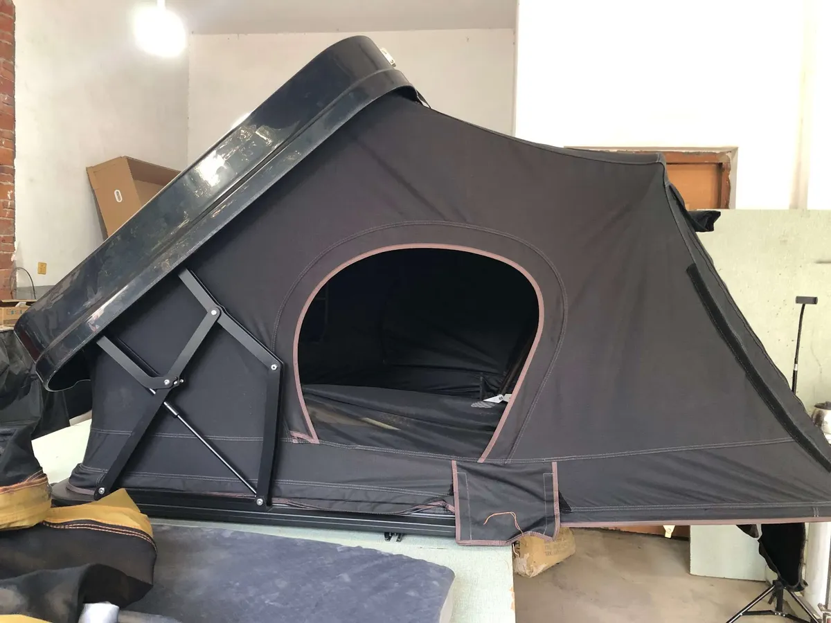 Tente de toit Ubaye dépliante, coque ABS, vue 8 sur 10