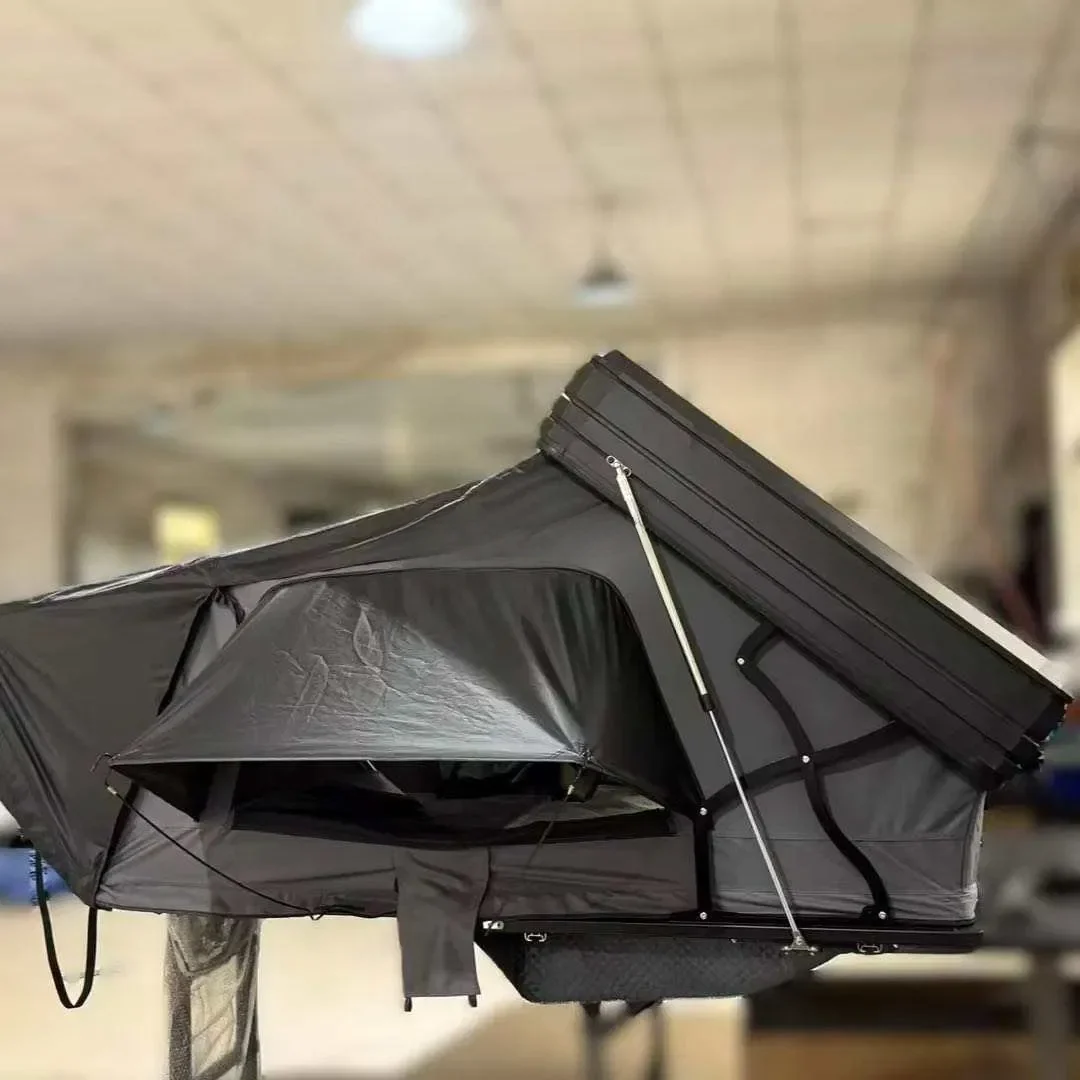 Tente de toit Vanoise dépliante, coque aluminium, vue 2 sur 10